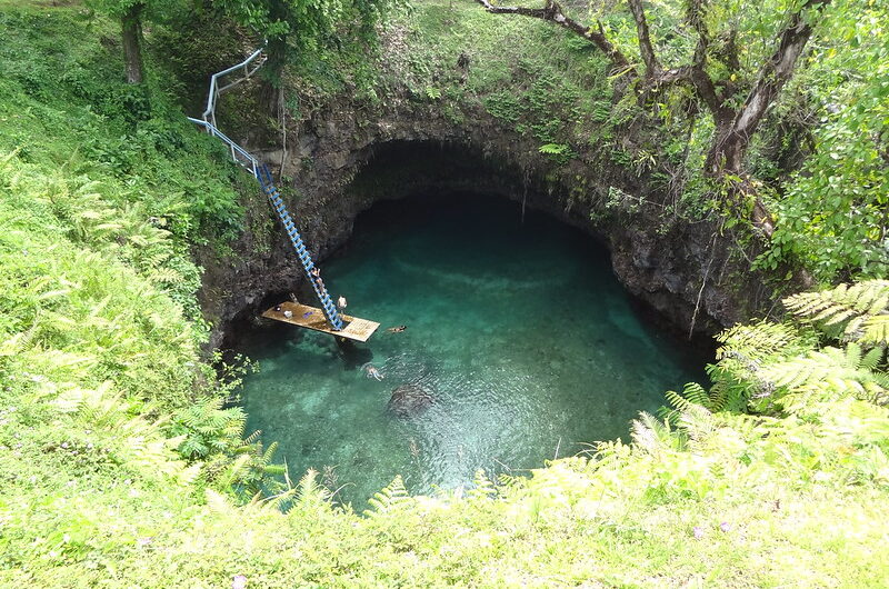 To Sua Ocean Trench: Samoa’s Natural Swimming Pool